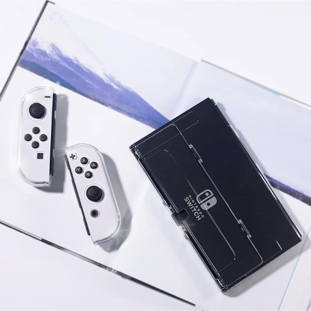 ✨BNWT - Transparent Protective case with NS Switch Accessories✨